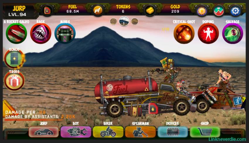 Hình ảnh trong game Tapocalypse (screenshot)