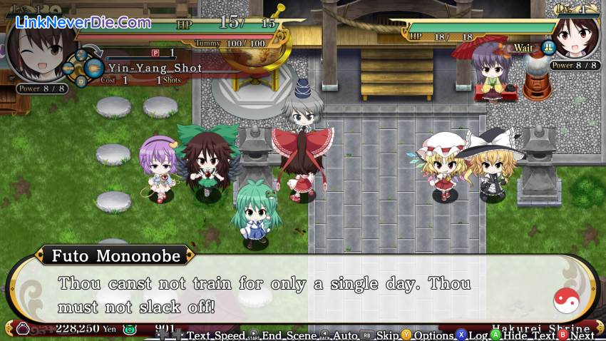 Hình ảnh trong game Touhou Genso Wanderer -Reloaded- (screenshot)