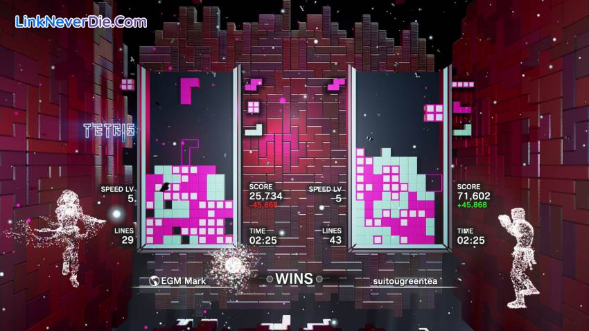 Hình ảnh trong game Tetris Effect: Connected (screenshot) Hình ảnh trong game Tetris Effect: Connected (screenshot)