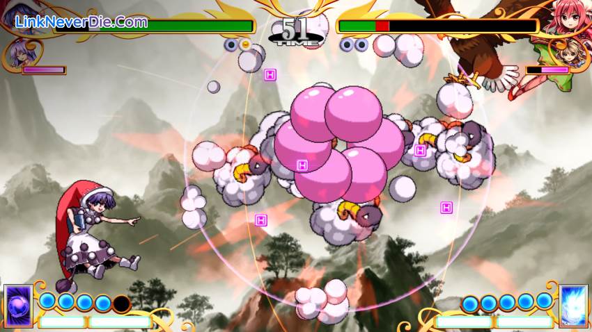 Hình ảnh trong game Touhou 15.5 - Antinomy of Common Flowers (screenshot)