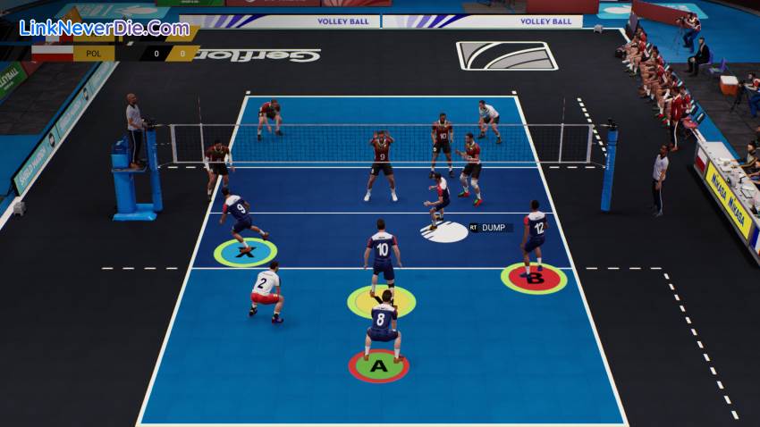 Hình ảnh trong game Spike Volleyball (screenshot)
