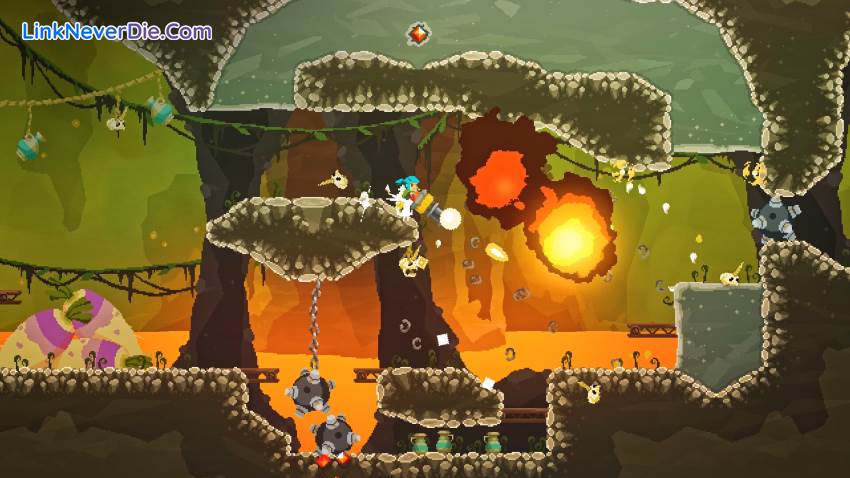 Hình ảnh trong game Pepper Grinder (screenshot)